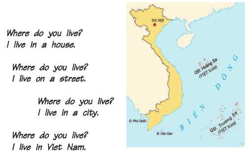 Tiếng Anh lớp 6: Unit 2. Where do you live? | Giải Tiếng Anh lớp 6 hay nhất 