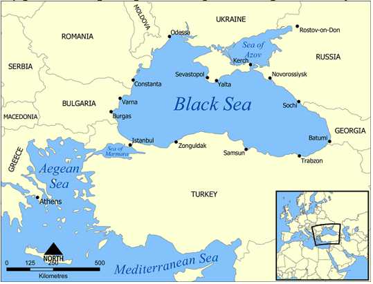 Những sự thật đáng ngạc nhiên về Biển Đen