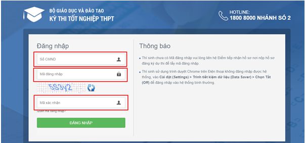 Hướng dẫn tra cứu điểm thi tốt nghiệp THPT (ảnh 1)