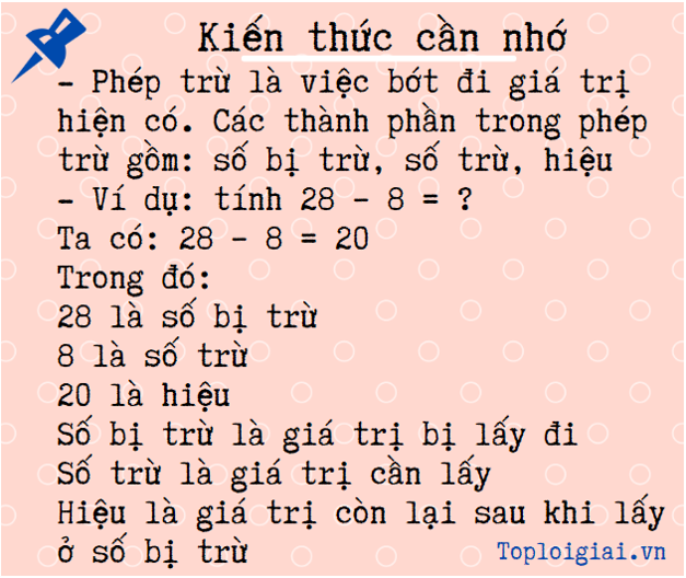 Cách giải toán lớp 4 dạng bài phép trừ (ảnh 2)