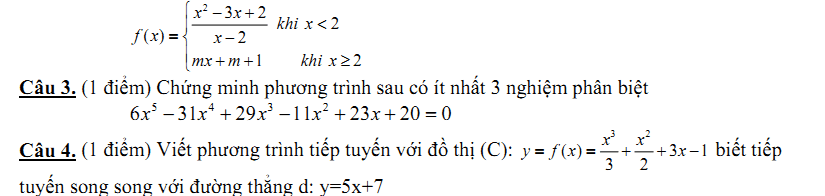 Đề kiểm tra 1 tiết Toán 11 Chương 5 Đại số - Đề 8 I Toploigiai