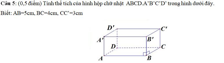 Đề thi học kì 2 Toán 8 (có đáp án) | 50 đề thi Học kì 2 Toán 8 - 2019 hay nhất