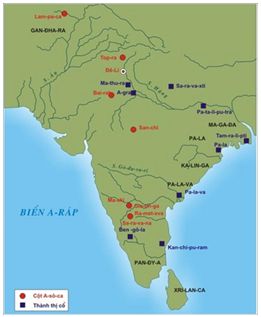 Lý thuyết Sử 10: Bài 6. Các quốc gia Ấn và văn hóa truyền thống Ấn Độ