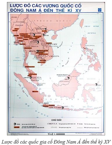 Lý thuyết Sử 10: Bài 8. Sự hình thành và phát triển các vương quốc chính ở Đông Nam Á