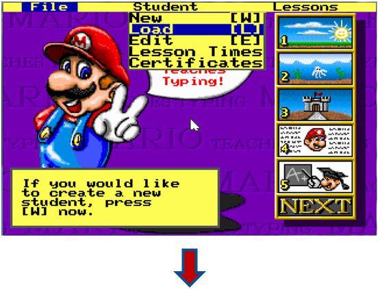 Lý thuyết Tin học 6: Bài 7. Sử dụng phần mềm Mario để luyện phím - Chi tiết, hay nhất