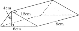 Giải SBT Toán 8: Bài 6. Thể tích của hình lăng trụ đứng - Toploigiai