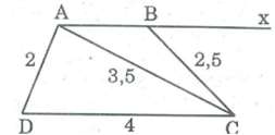Giải SBT Toán 8: Bài 5. Dựng hình bằng thước và compa. Dựng hình thang - Toploigiai