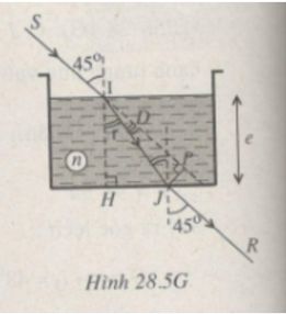 Giải SBT Vật lý 11: Bài 28. Lăng kính | Giải sách bài tập Vật lý 11 (ảnh 10)