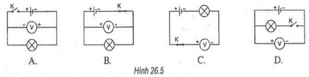 Giải SBT Vật lý 7: Bài 26. Hiệu điện thế giữa hai đầu dụng cụ điện – TopLoigiai (ảnh 6)