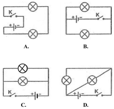 Giải SBT Vật lý 7: Bài 28. Thực hành. Đo cường độ dòng điện và hiệu điện thế đối với đoạn mạch song song – TopLoigiai (ảnh 5)