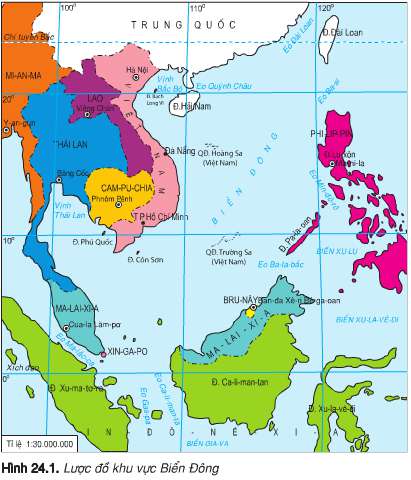 Giải Tập bản đồ Địa lý 8: Bài 27. Thực hành đọc bản đồ Việt Nam - Toploigiai