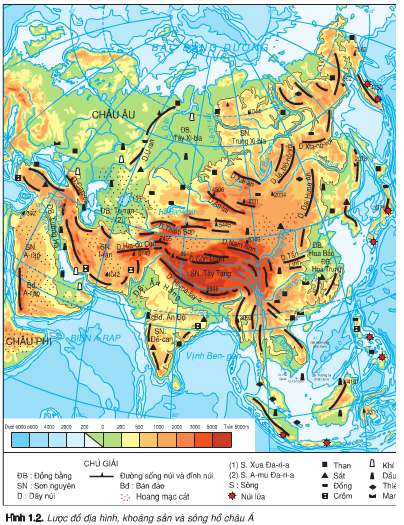 Giải Tập bản đồ Địa lý 8: Bài 14. Đông Nam Á - đất liền và hải đảo - Toploigiai