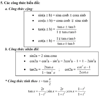 Sơ đồ tư duy Toán 11 chương 1 Đại số (ảnh 7)