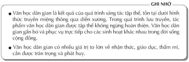 Soạn bài Khái quát văn học dân gian Việt Nam ngắn nhất | Soạn văn 10 ngắn nhất – TopLoigiai