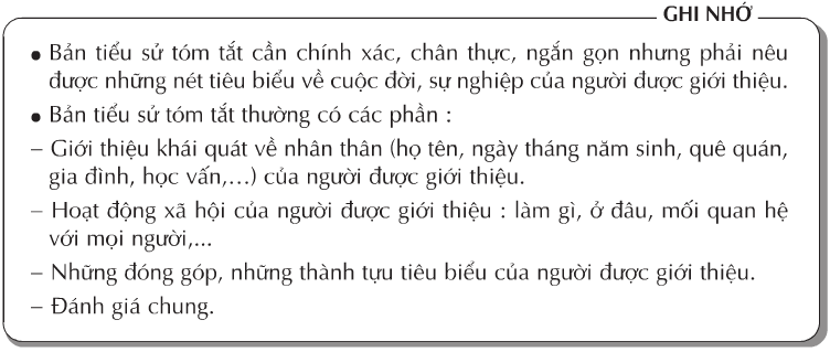 Soạn bài Tiểu sử tóm tắt ngắn nhất | Soạn văn 11 ngắn nhất – TopLoigiai