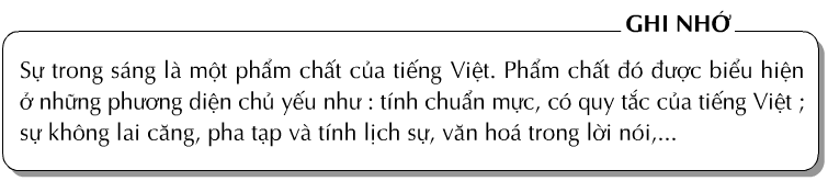 Soạn bài Giữ gìn sự trong sáng của tiếng Việt ngắn nhất | Soạn văn 12 ngắn nhất – TopLoigiai
