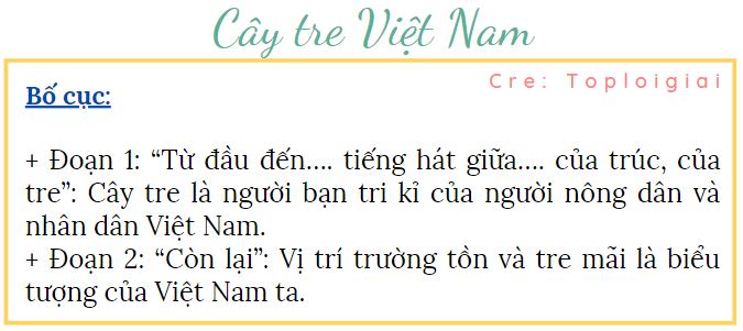 Soạn bài: Cây trên Việt Nam (siêu ngắn) | Soạn văn 6 siêu ngắn - TopLoigiai