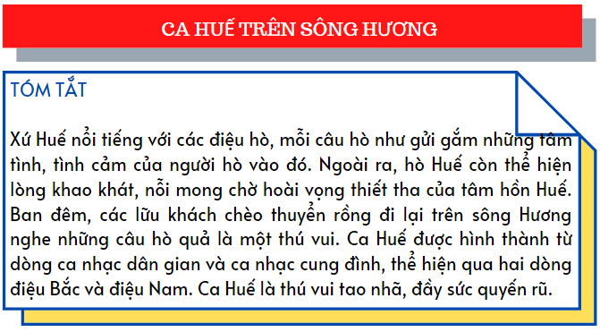 Soạn văn lớp 7: Ca Huế trên sông Hương | Ngữ văn 7 ngắn nhất tại TopLoigiai