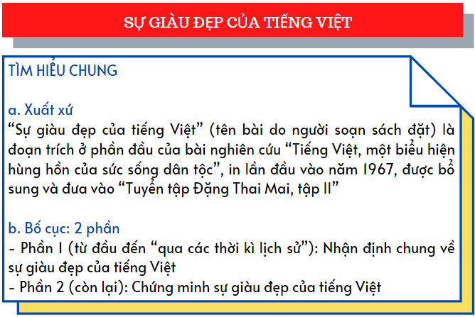 Soạn văn lớp 7: Sự giàu đẹp của Tiếng Việt | Ngữ văn 7 ngắn nhất tại TopLoigiai
