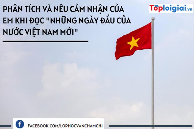 Phân tích và nêu cảm nhận của em khi đọc Những ngày đầu của nước Việt Nam mới | 900 bài Văn mẫu 12 hay nhất