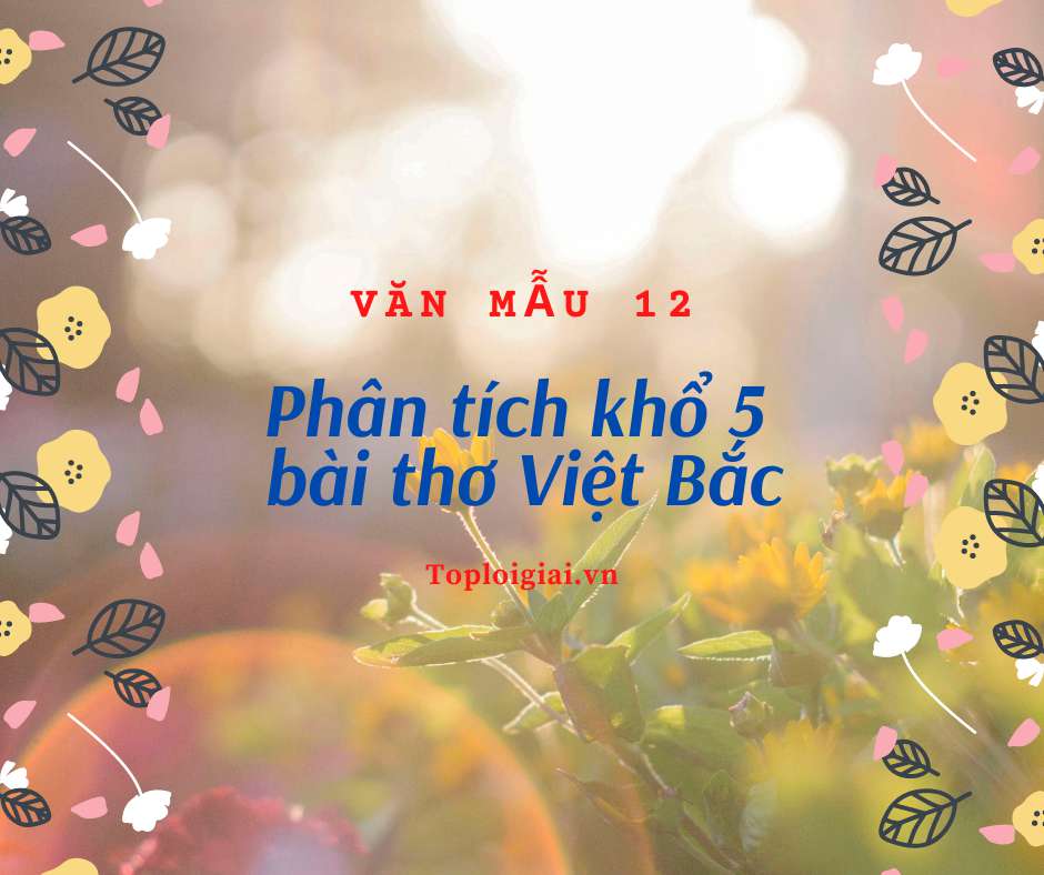 Phân tích khổ 5 bài thơ Việt Bắc (ảnh 2)