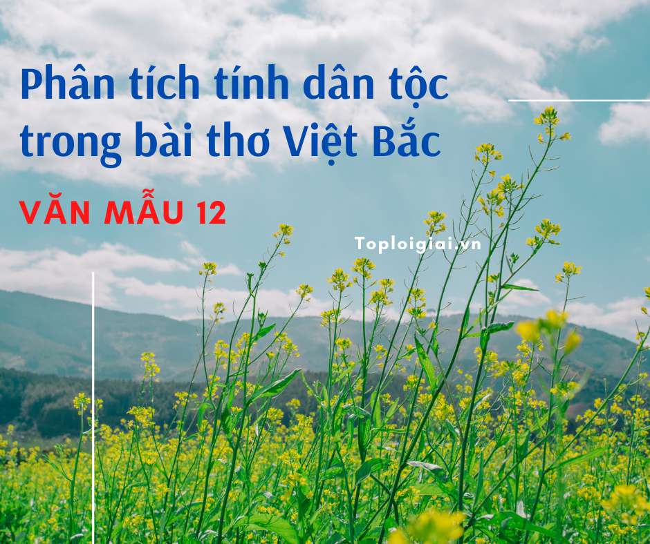 Phân tích tính dân tộc trong bài thơ Việt Bắc (ảnh 4)