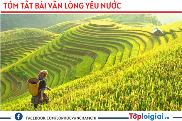 Tóm tắt bài văn Lòng yêu nước | 3 bài hay nhất