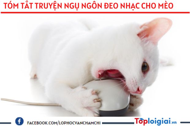 Tóm tắt truyện ngụ ngôn Đeo nhạc cho mèo | 3 bài hay nhất