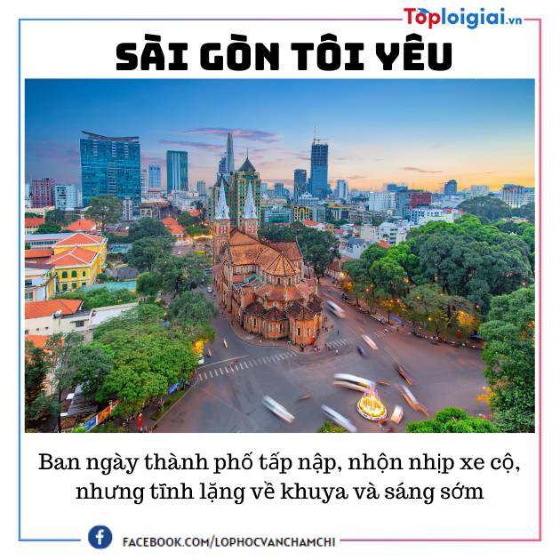 Tóm tắt bài Sài Gòn tôi yêu | 3 bài hay nhất