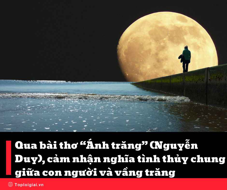 Qua bài thơ Ánh trăng (Nguyễn Duy), cảm nhận nghĩa tình thủy chung giữa con người và vầng trăng (ngắn gọn, hay nhất)